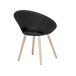 Beliani Silla de comedor ROSLYN Beliani Silla de comedor ROSLYN Gris Claro