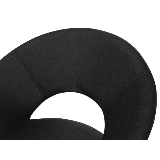 Conjunto de 2 cadeiras de jantar ROSLYN Preto