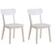 Beliani Silla de comedor SANTOS Beliani Silla de comedor SANTOS Marrón