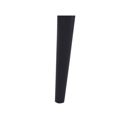 Conjunto de 2 cadeiras de jantar VISALIA Veludo Preto