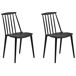 Beliani Silla de comedor VENTNOR Beliani Silla de comedor VENTNOR Negro