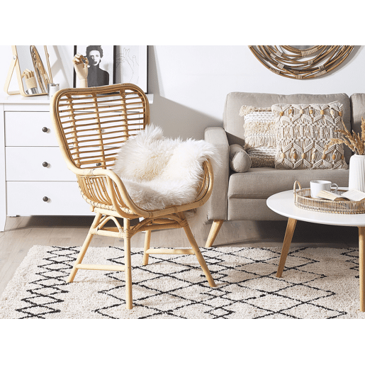 Cadeira de jantar TOGO Rattan Natural