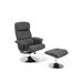 Beliani Sillón reclinable LEGEND Beliani Sillón reclinable LEGEND Gris