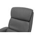 Beliani Sillón reclinable LEGEND Beliani Sillón reclinable LEGEND Gris