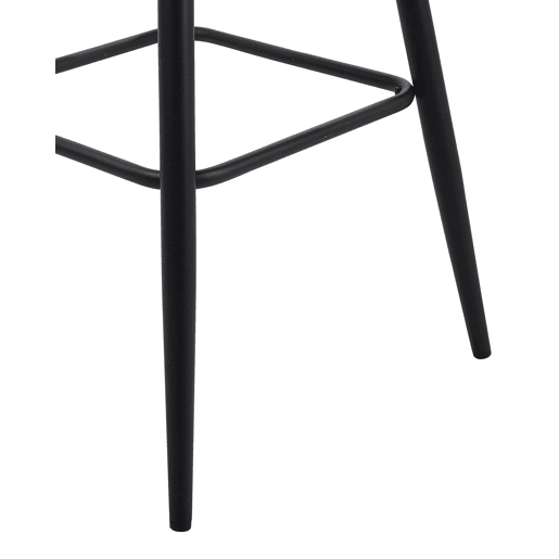Conjunto de 2 bancos de bar DARIEN Azul turquesa
