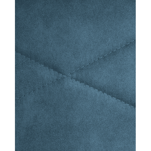 Conjunto de 2 bancos de bar DARIEN Azul turquesa