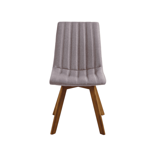 Conjunto de 2 cadeiras de jantar CALGARY Taupe Conjunto de 2 cadeiras de jantar CALGARY Taupe
