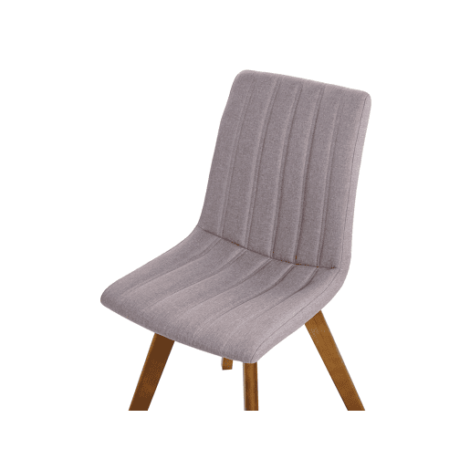 Conjunto de 2 cadeiras de jantar CALGARY Taupe Conjunto de 2 cadeiras de jantar CALGARY Taupe
