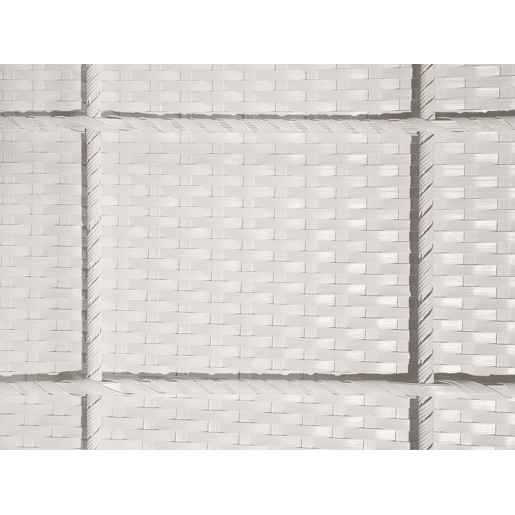 Espreguiçadeira com almofada VASTO Branco