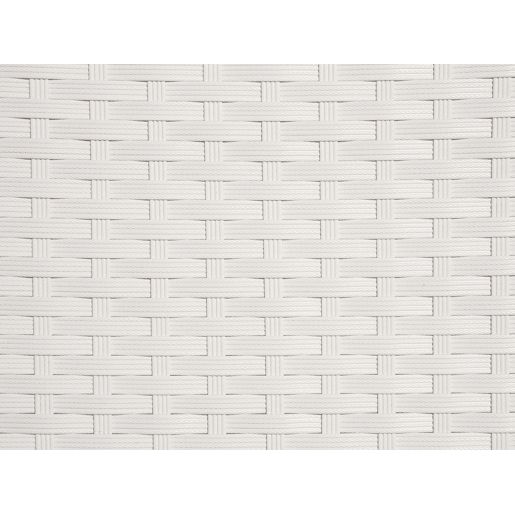 Espreguiçadeira com almofada VASTO Branco