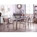Beliani Conjunto de comedor GROSSETO Beliani Conjunto de comedor GROSSETO Blanco