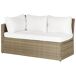 Beliani Conjunto de jardín BARDI Beliani Conjunto de jardín BARDI Blanco