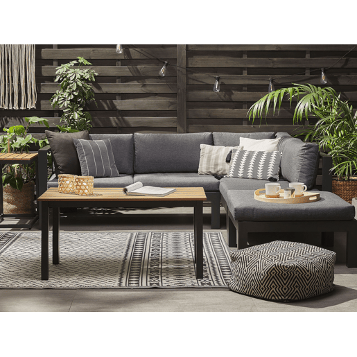 Beliani Conjunto lounge MESSINA Beliani Conjunto lounge MESSINA