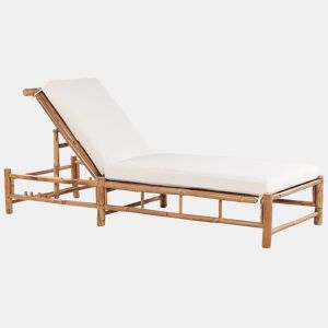 Beliani Cadeira loungerelax LIGURE