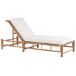 Beliani Tumbona LIGURE Beliani Tumbona LIGURE Blanco/ Beige