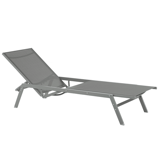 Espreguiçadeira VERNAZZA Metal Cinzento