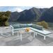 Beliani Conjunto de jardín MESSINA Beliani Conjunto de jardín MESSINA Gris Oscuro