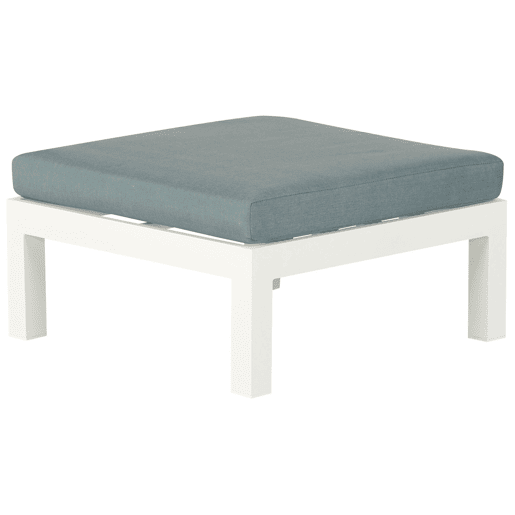 Conjunto de sofás de jardim de canto 5 lugares MESSINA à esquerda Metal Verde