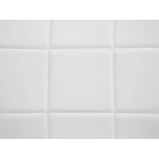 Conjunto de 2 cadeiras de jantar KIRON Pele sintética Branco