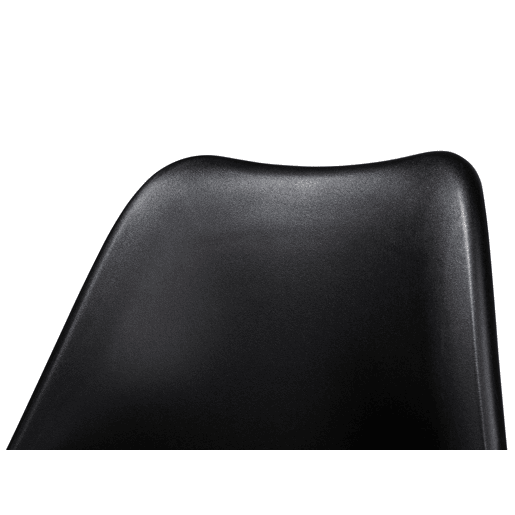 Conjunto de 2 cadeiras de jantar DAKOTA II Preto