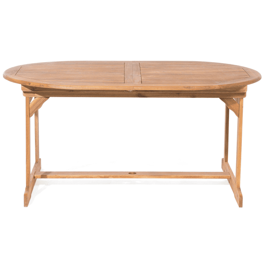 Conjunto de refeições de jardim 8 lugares MAUI com almofadas Madeira de acácia Cinzento Conjunto de refeições de jardim 8 lugares MAUI com almofadas Madeira de acácia Cinzento