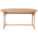 Beliani Conjunto de comedor MAUI Beliani Conjunto de comedor MAUI Marrón