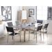 Beliani Conjunto de comedor GROSSETO Beliani Conjunto de comedor GROSSETO Grafito