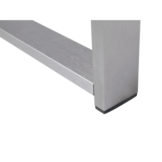 Mesa de centro de jardim SALERNO Metal Cinzento escuro