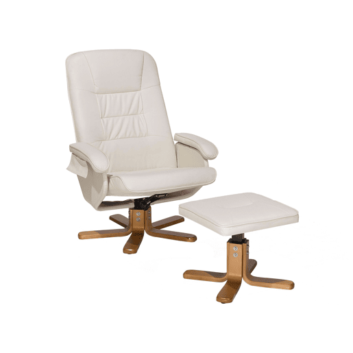 Cadeira de massagem RELAXPRO Pele sintética Creme