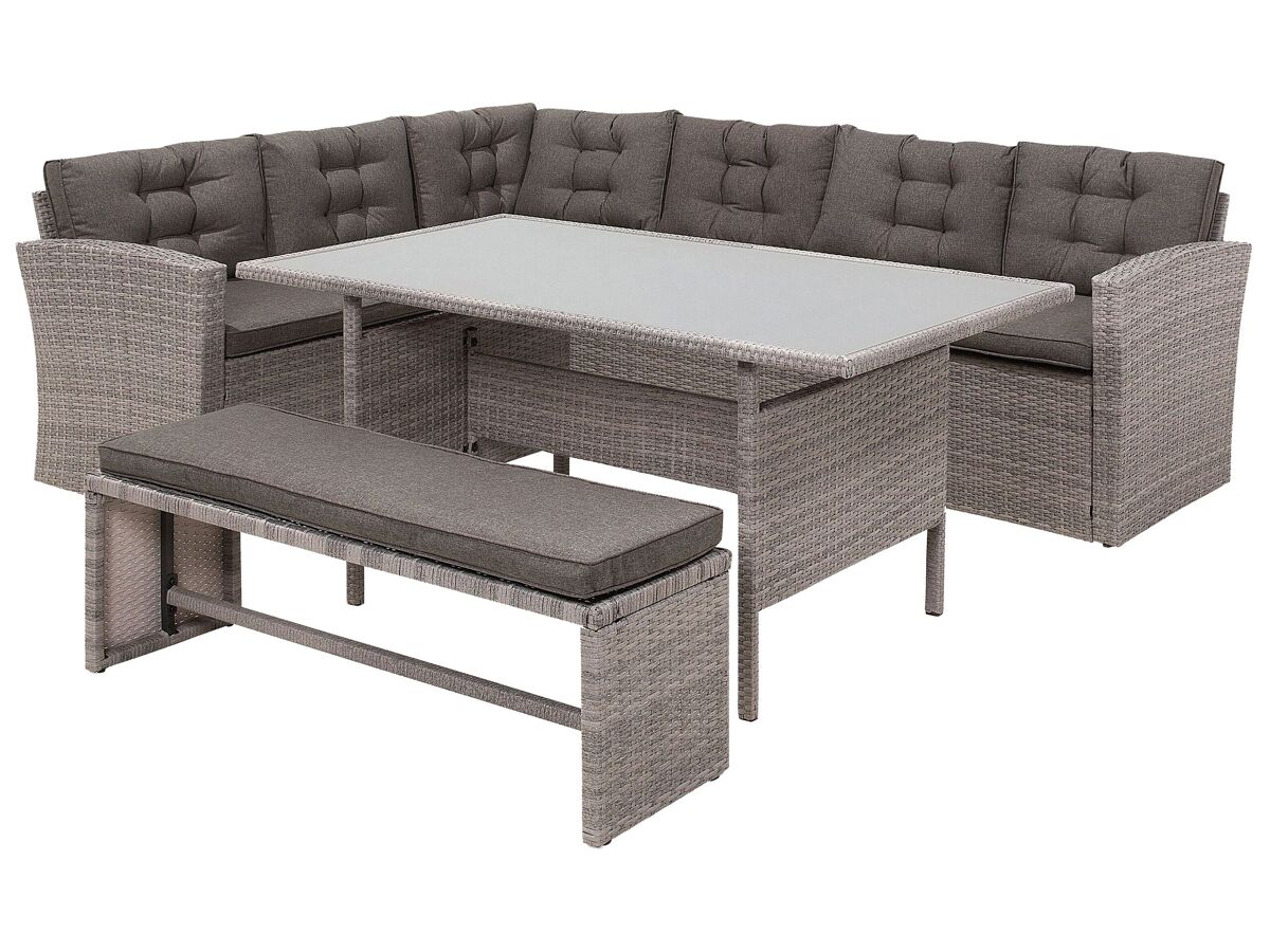 Beliani Conjunto de jardín VITERBO