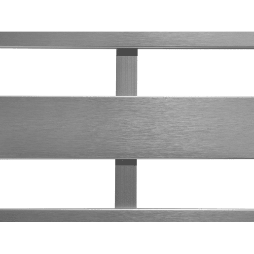 Poltrona de jardim SALERNO Metal Cinzento escuro