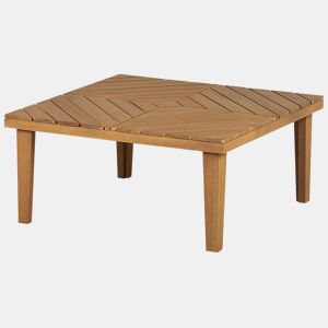 Mesa de centro de jardim BARATTI Madeira de acácia Castanho