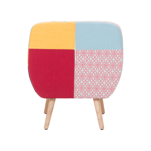 Poltrona MELBY Tecido Multicolor
