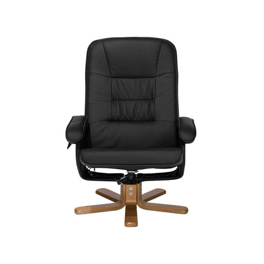 Cadeira de massagem RELAXPRO Pele sintética Preto