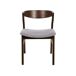 Beliani Silla de comedor MAROA Beliani Silla de comedor MAROA Gris Claro