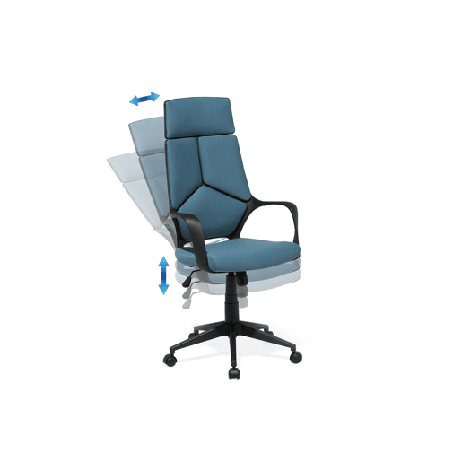 Cadeira de escritório DELIGHT Azul esverdeado