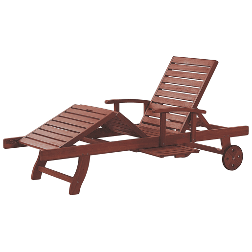 Beliani Cadeira loungerelax TOSCANA