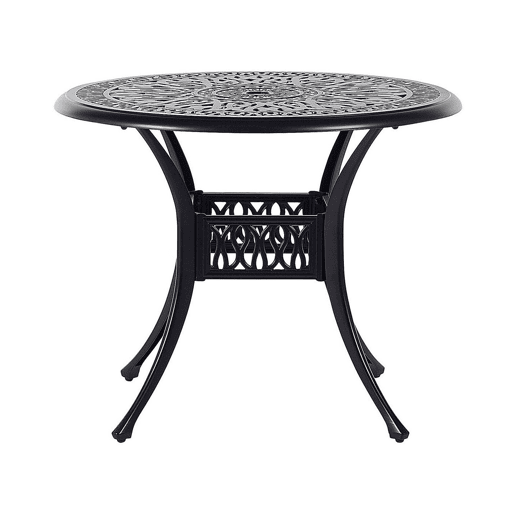Mesa bistrô ANCONA 90 cm 90 cm Metal Preto