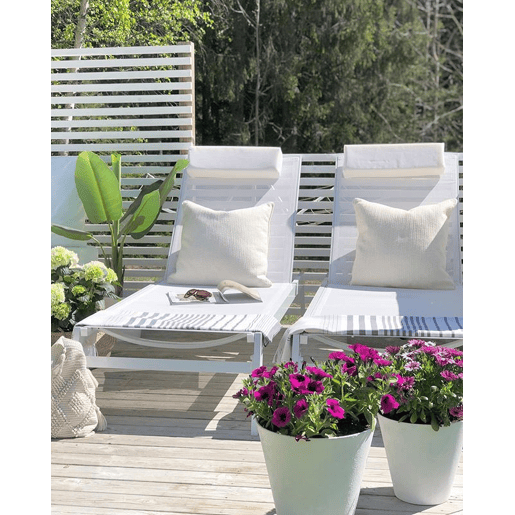 Beliani Cadeira loungerelax CATANIA