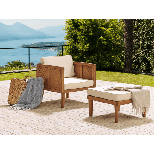 Beliani Cadeira de jardim BARATTI