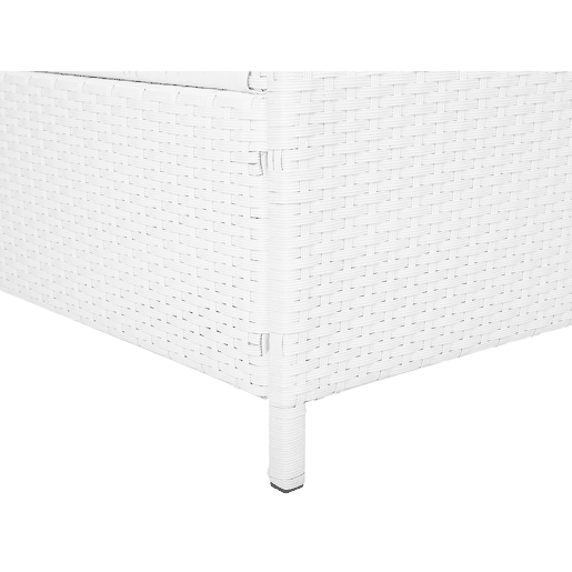Espreguiçadeira com almofada TURIN Branco