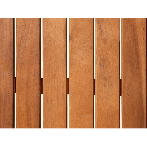 Mesa de refeição de jardim CENTO 140 cm 75 cm Madeira de acácia Castanho
