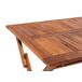 Beliani Mesa plegable CENTO Beliani Mesa plegable CENTO Marrón