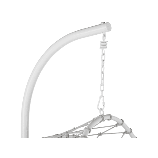 Cadeira Suspensa com Suporte ADRIA Metal Branco