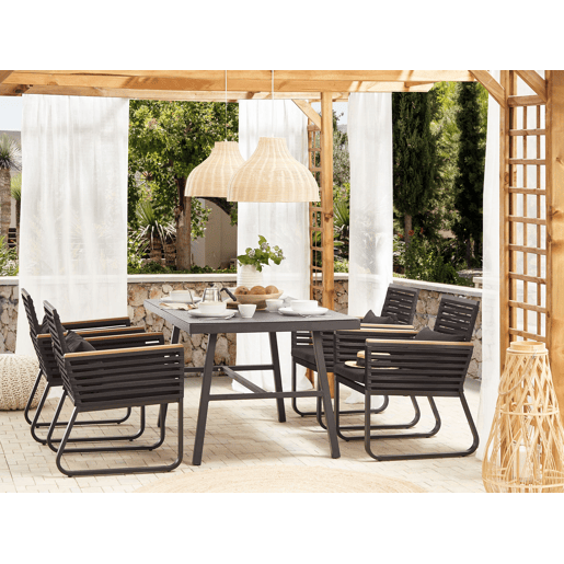 Beliani Mesa de jardim CANETTO