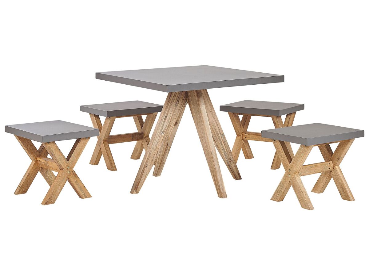 Beliani Conjunto de comedor OLBIA