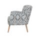 Beliani Sillón TUMBA Beliani Sillón TUMBA Gris Oscuro