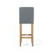 Beliani Silla de bar MADISON Beliani Silla de bar MADISON Gris