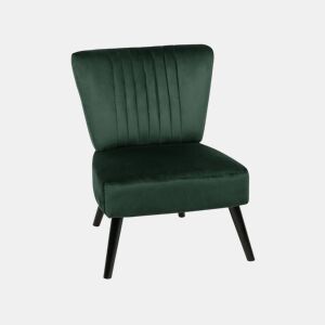 Poltrona VAASA Veludo Verde esmeralda