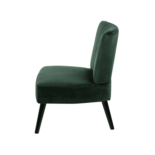 Poltrona VAASA Veludo Verde esmeralda